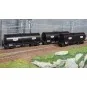 Ree Models WB662 Set of 3 Fauvet-Girel tank wagons, Y 23 bogies, MOBIL WB-662-Ree Models WB662 Set of 3 Fauvet-Girel tank wagons, Y 23 bogies, MOBIL