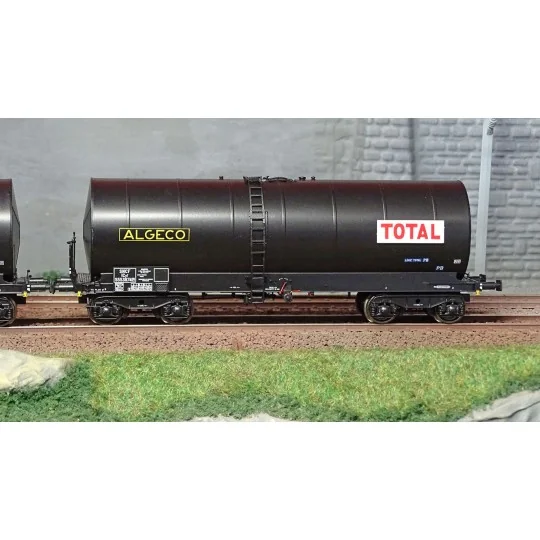 WB-664-Ree modeles WB664 Set de 3 wagons citerne FAUVET-GIREL, bogies Y 23, TOTAL