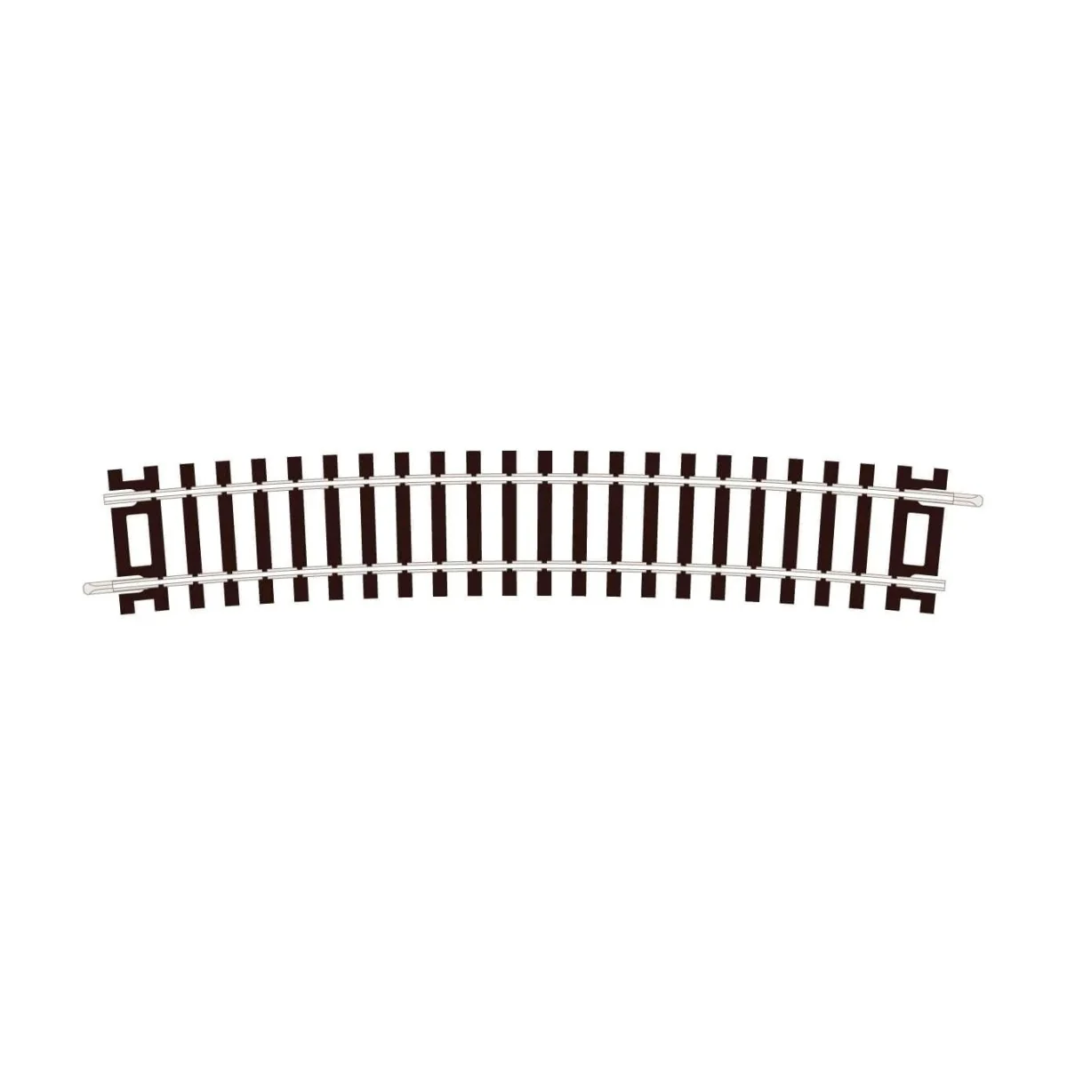 Peco ST238 Curved rail R4 571.5mm 11.25° Setrack code 100 - Peco_ST...
