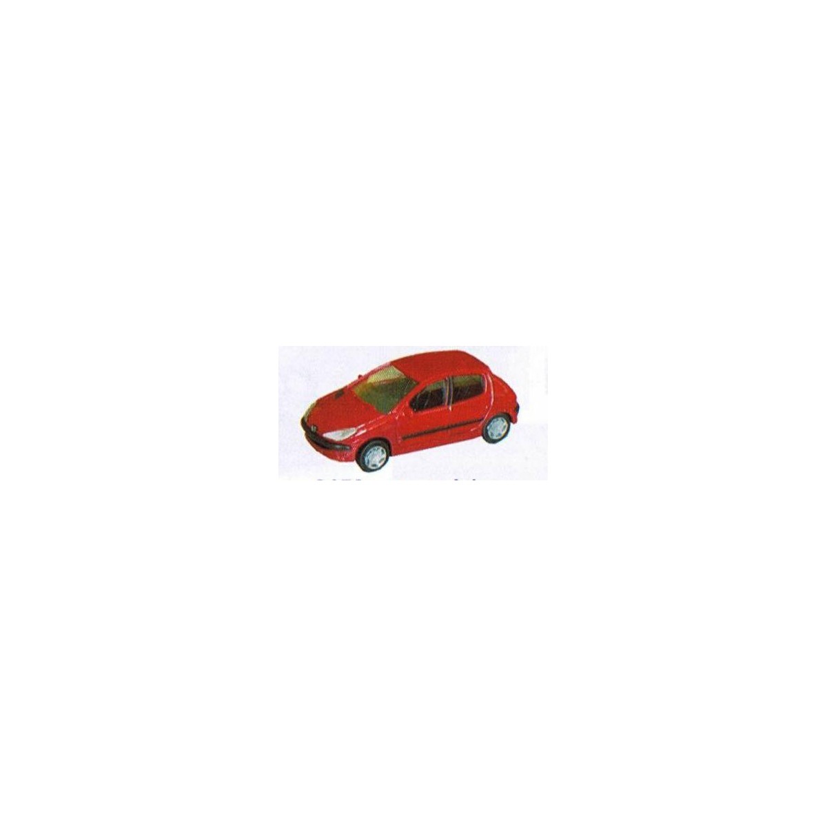 Sai 2153 Peugeot 206, 5-door, Aden red - Sai_2153