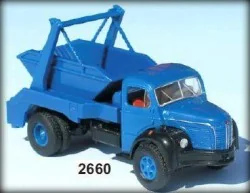 Sai 2660 Berliet GLR 8 rigid truck (1949-1963), with refuse tipper,...