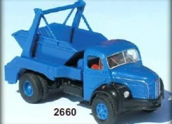 Sai 2660 Berliet GLR 8 rigid truck (1949-1963), with refuse tipper,...