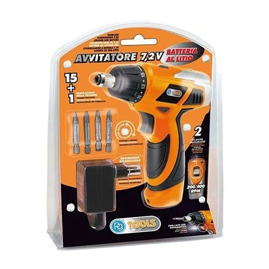 3.6V Lithium cordless screwdriver, 2 positions PG-Tools PGM-PG37V-3.6V Lithium cordless screwdriver, 2 positions PG-Tools - PGM-PG37V