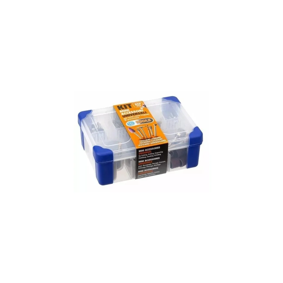 PG-Tools 217-piece Assorted Accessory Kit for Mini Drill - PGM-PG217A