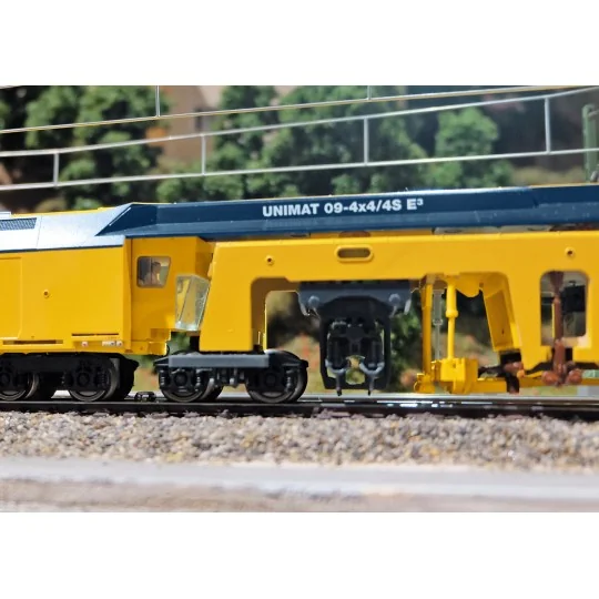 Marklin_39935-Marklin 39935 Bourreuse Unimat 09-4x4/4S E3, Plasser & Theurer Baumaschinen, digitale sonore, 3 Rails