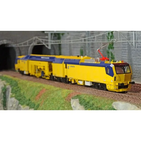 Marklin_39935-Marklin 39935 Bourreuse Unimat 09-4x4/4S E3, Plasser & Theurer Baumaschinen, digitale sonore, 3 Rails