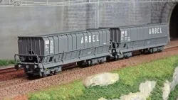 Ls Models 31115 Set de 2 wagons tombereaux DMH, ARBEL Ls models Lsm_31115 - 1
