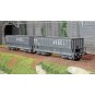 Lsm_31115-Ls Models 31115 Set de 2 wagons tombereaux DMH, ARBEL