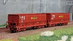 Ls Models 31116 Set de 2 wagons tombereaux DMH, SIMOTRA Ls models Lsm_31116 - 1