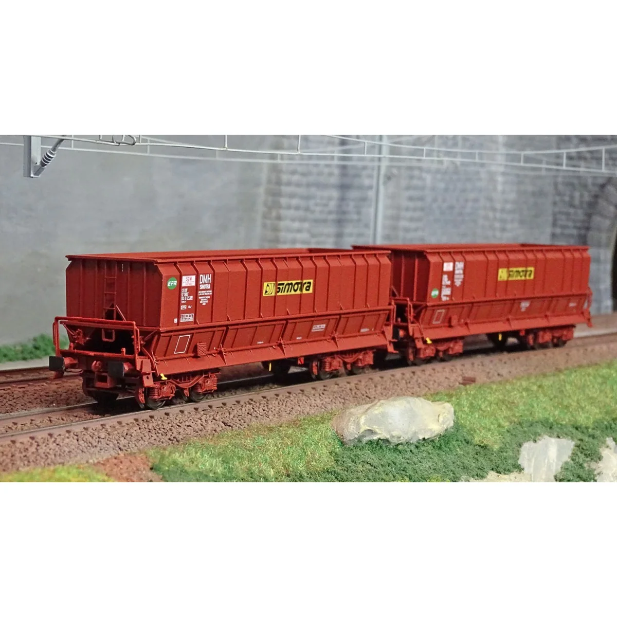 LS Models 31116 Set of 2 DMH tipper wagons, SIMOTRA - Lsm_31116