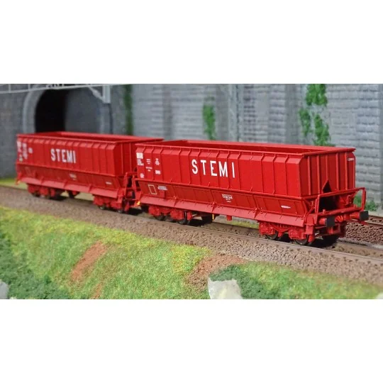 Lsm_31117-Ls Models 31117 Set de 2 wagons tombereaux DMH, STEMI