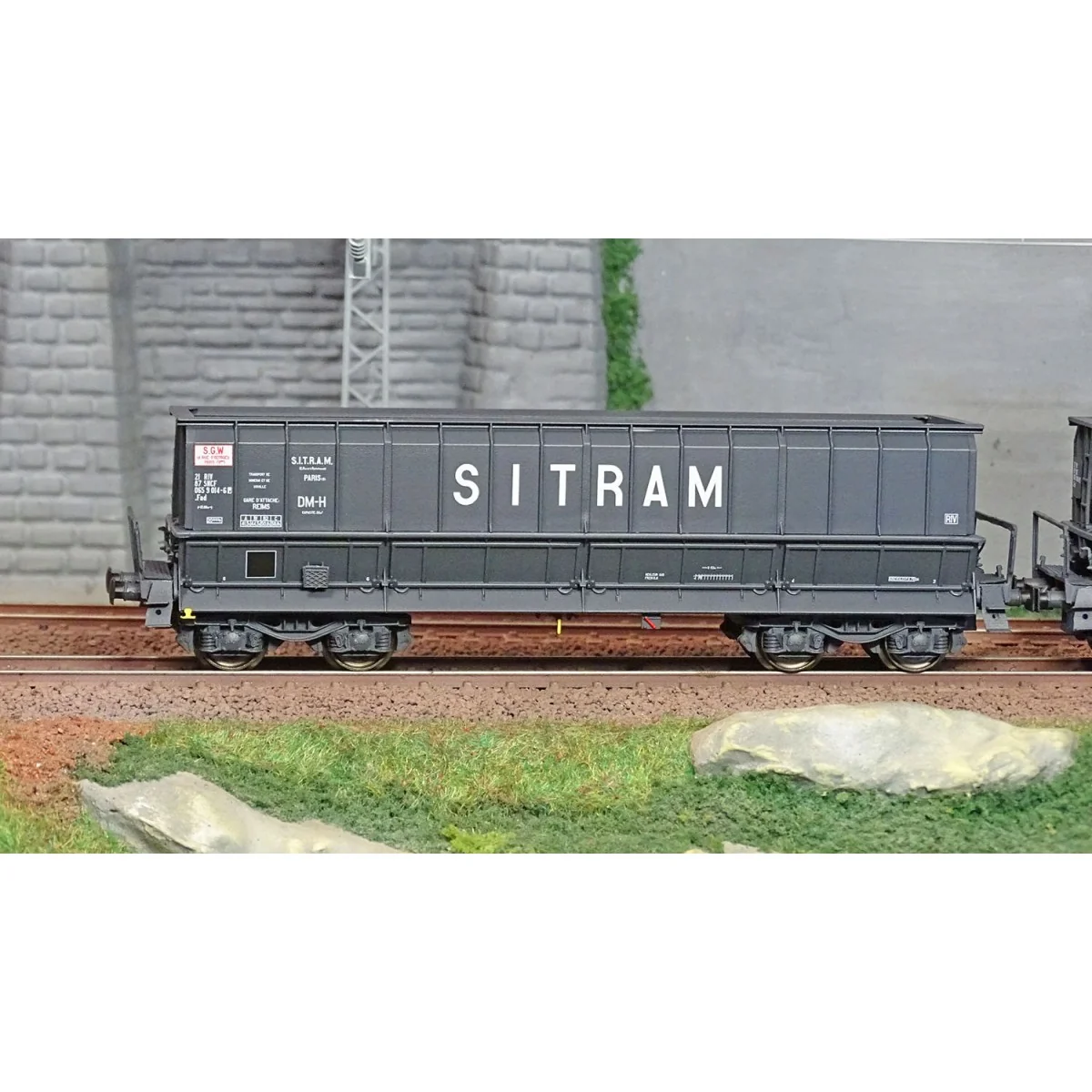 LS Models 31118 Set of 2 DMH/DM-H tipper wagons, SITRAM - Lsm_31118