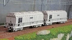 Ls Models 31120 Set de 2 wagons tombereaux DC, UNIMETAL Ls models Lsm_31120 - 1