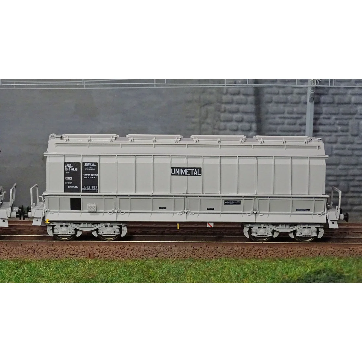 Ls Models 31120 Set de 2 wagons tombereaux DC, UNIMETAL Ls models Lsm_31120 - 3