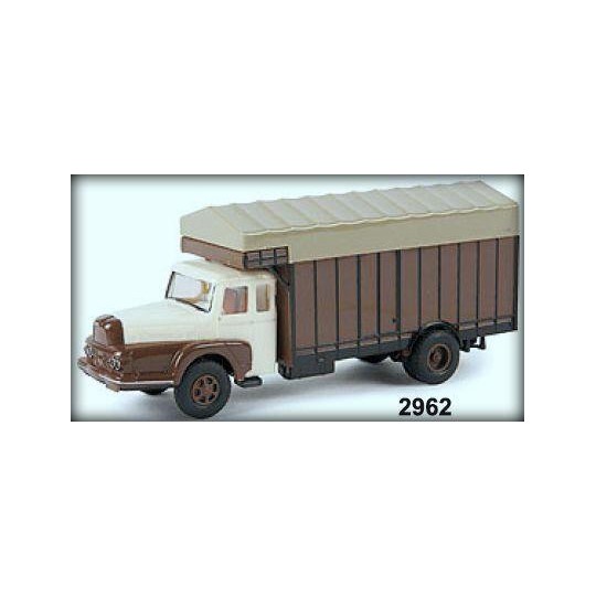 Sai_2962-Sai 2962 Unic ZU 122 Izoard Market Garden Truck, Ivory and Brown - Sai_2962