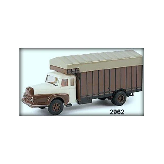 Sai_2962-Sai 2962 Unic ZU 122 Izoard Market Garden Truck, Ivory and Brown - Sai_2962