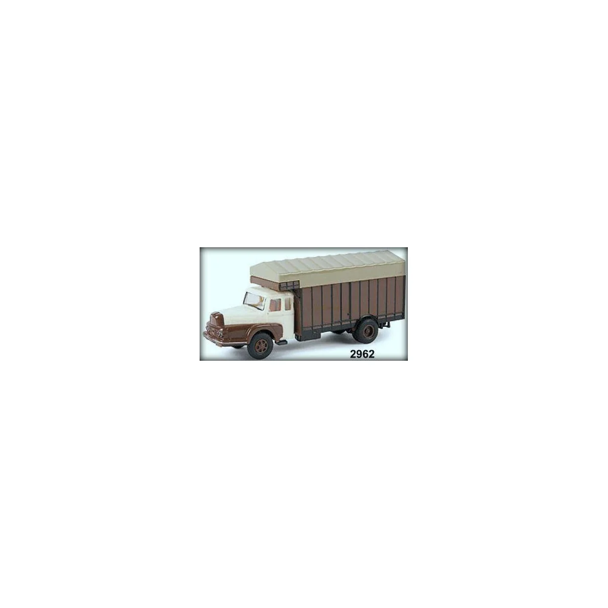Sai 2962 Unic ZU 122 Izoard Market Garden Truck, Ivory and Brown - ...