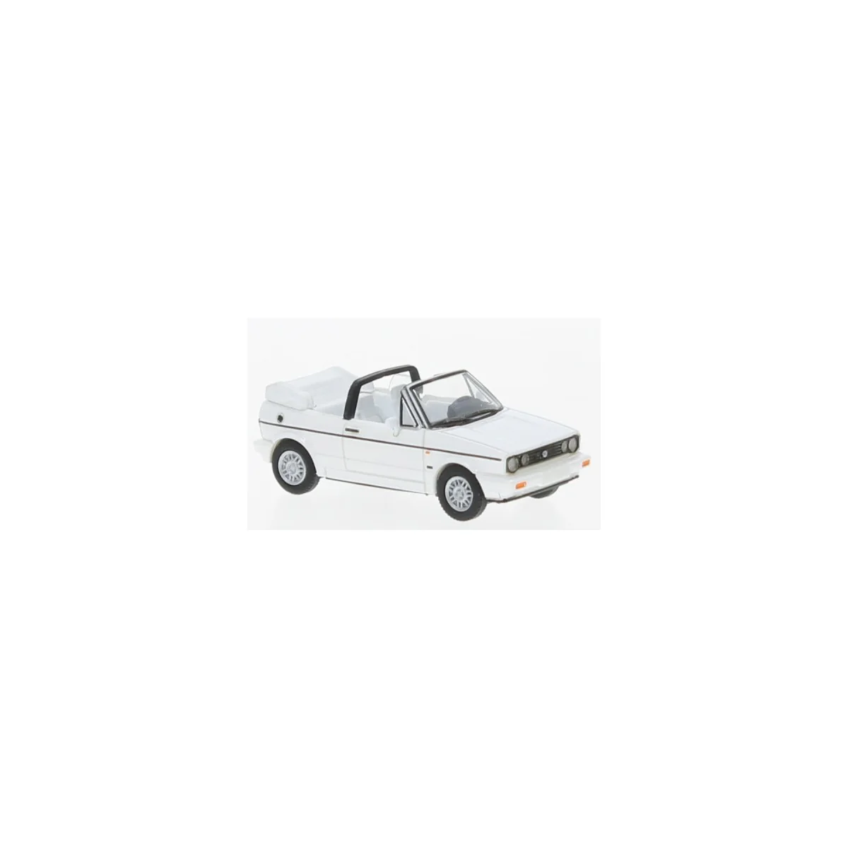 Brekina PCX870308 Volkswagen Golf I Convertible, white - Sai_PCX870308