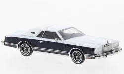 Brekina PCX870355 Lincoln Continental coupé, blanc / bleu foncé métallisé Sai Sai_PCX870355 - 1