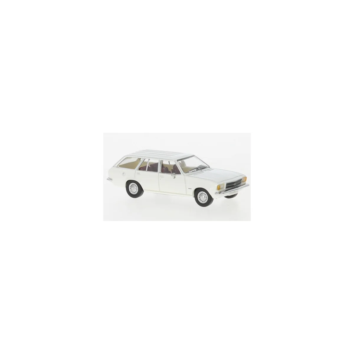 Brekina PCX870402 Opel Rekord D station wagon, white Brekina PCX870402 Opel Rekord D station wagon, white