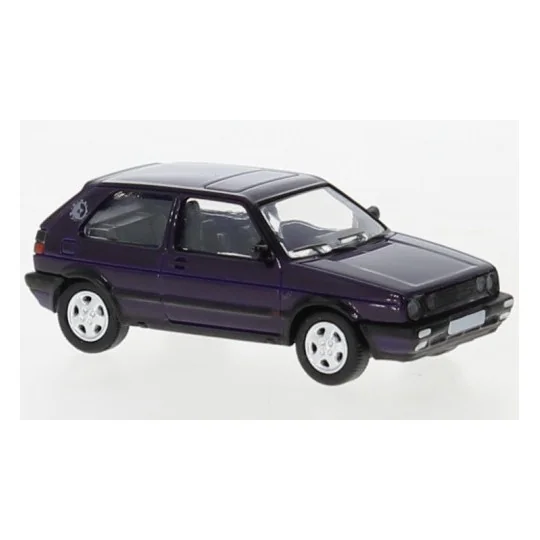 Sai_PCX870304-Brekina PCX870304 Volkswagen Golf II GTI, violet foncé métallisé "fire & ice"
