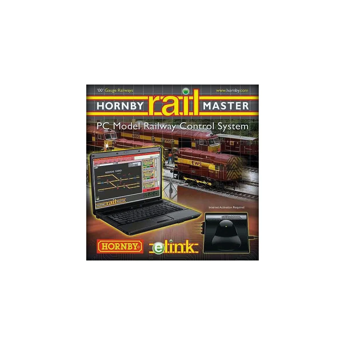 Hornby R8312 Elink Digital Command Center with Hornby Railmaster So... Hornby R8312 Elink Digital Command Center with Hornby Railmaster So...