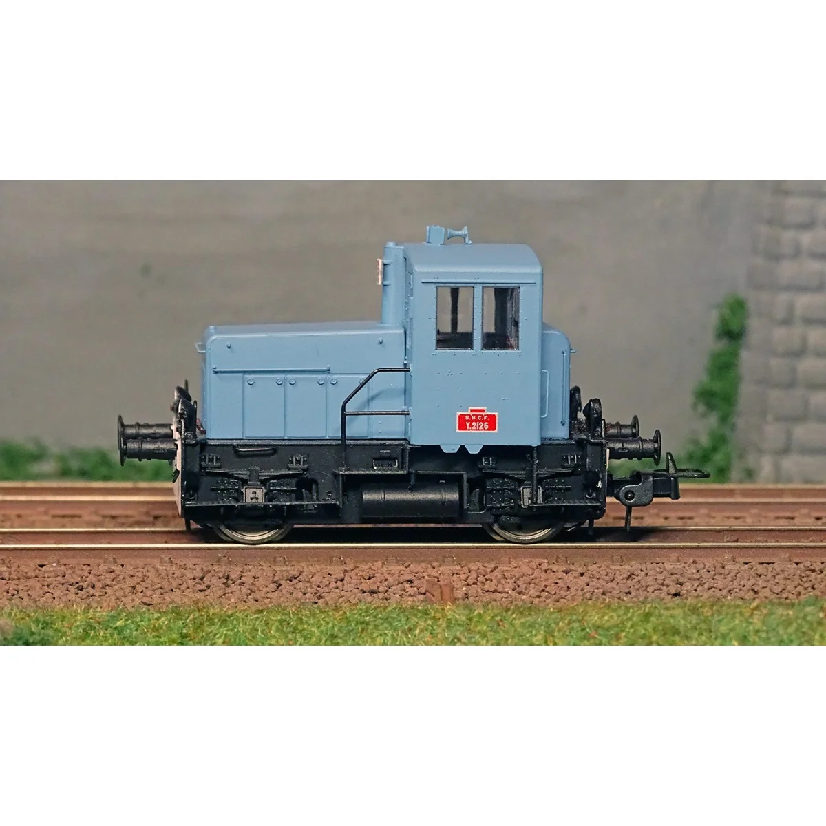 Ree Modeles MB149.S Y2126 Diesel Shunting Locomotive, Industrial Bl... Ree Modeles MB149.S Y2126 Diesel Shunting Locomotive, Industrial Bl...
