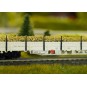 Marklin_46016-Marklin 46016 Side wagons with stanchions Res, Sersa AG, loaded with ballast