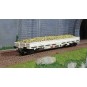 Marklin_46016-Marklin 46016 Side wagons with stanchions Res, Sersa AG, loaded with ballast