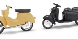 Busch 210008908 Véhicule Scooters beige/noir Busch véhicule Busch_210008908 - 1