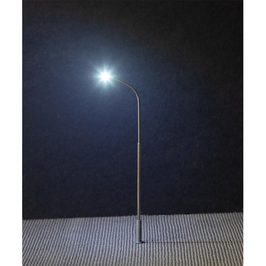 Faller_180100-Faller 180100 Lighting, Single Floor Lamp 9.5cm , with LEDs (x3)