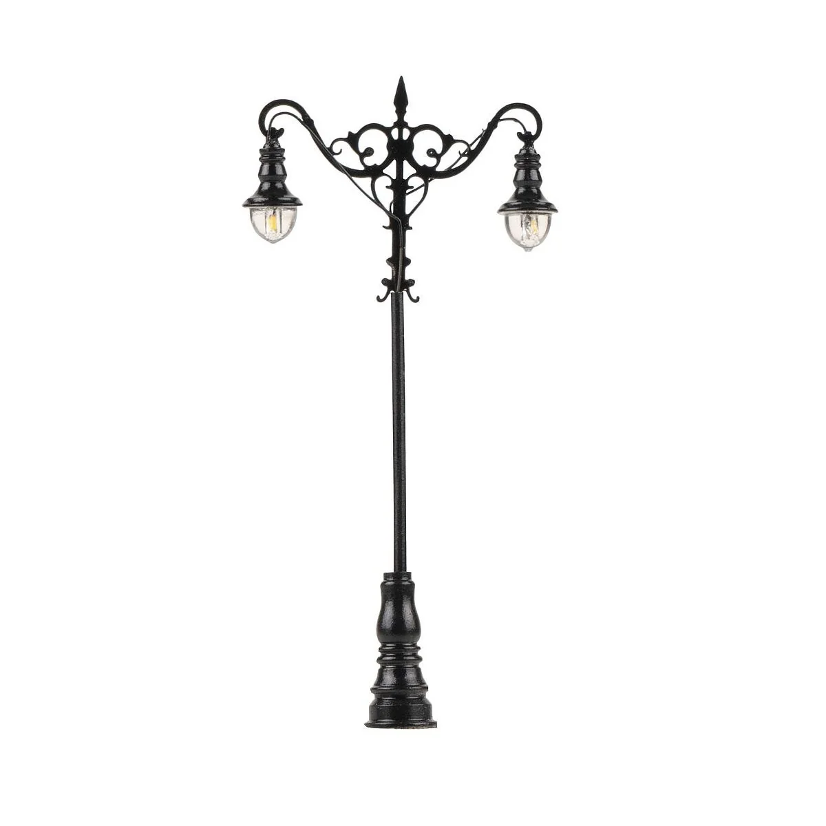 Faller 180106 Lighting, LED Park Street Light, Double Hanging Ball ...