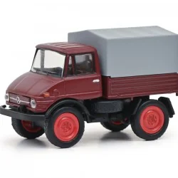 Schuco 452660900 Unimog U406, rouge Schuco Schuco_452660900 - 2