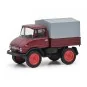 Schuco 452660900 Unimog U406, rouge Schuco Schuco_452660900 - 2 Schuco_452660900-Schuco 452660900 Unimog U406, rouge