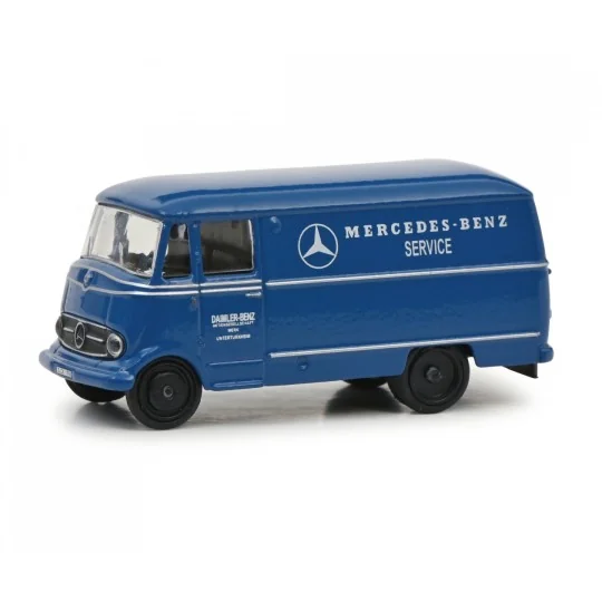 Schuco_452661500-Schuco 452661500 Mercedes L319 Panel Van, Blue