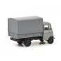 Schuco_452661600-Schuco 452661600 Fourgon Mercedes L319, pick-up bâché, Gris