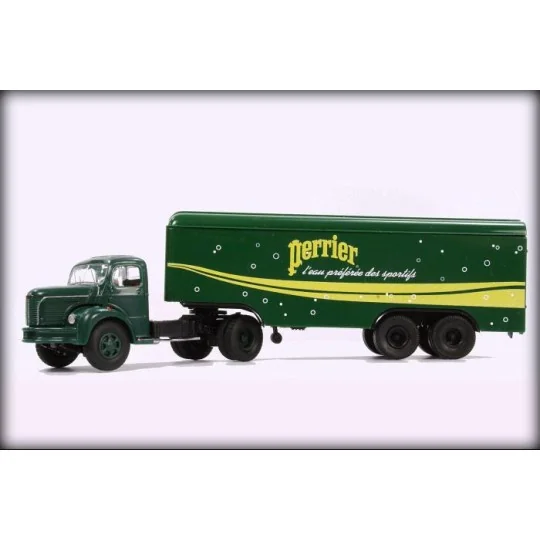 Sai 2557 Berliet TLR8 semi-trailer with panel trailer, Perrier - Sa... Sai_2557-Sai 2557 Berliet TLR8 semi-trailer with panel trailer, Perrier - Sai_2557