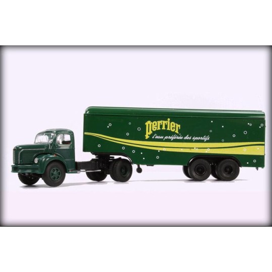 Sai_2557-Sai 2557 Berliet TLR8 semi-trailer with panel trailer, Perrier
