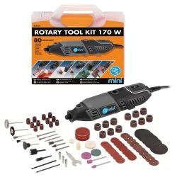 PG-Mini Mini Drill Kit, Variable Speed 220V / 170W and 80 Accessories