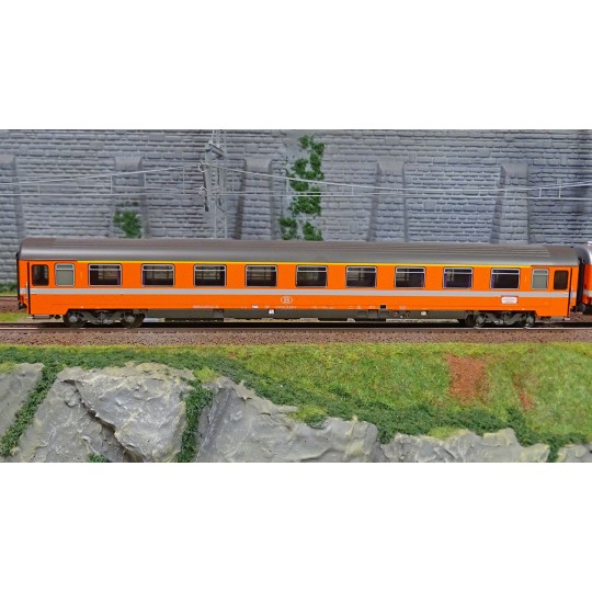 MW_1902-Models Word 1902 Set de 5 Voitures Bruxelles-Luxembourg, EC 102/103 Grand Ducal (1989-1991), SNCB/NMBS