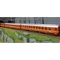 MW_1902-Models Word 1902 Set de 5 Voitures Bruxelles-Luxembourg, EC 102/103 Grand Ducal (1989-1991), SNCB/NMBS