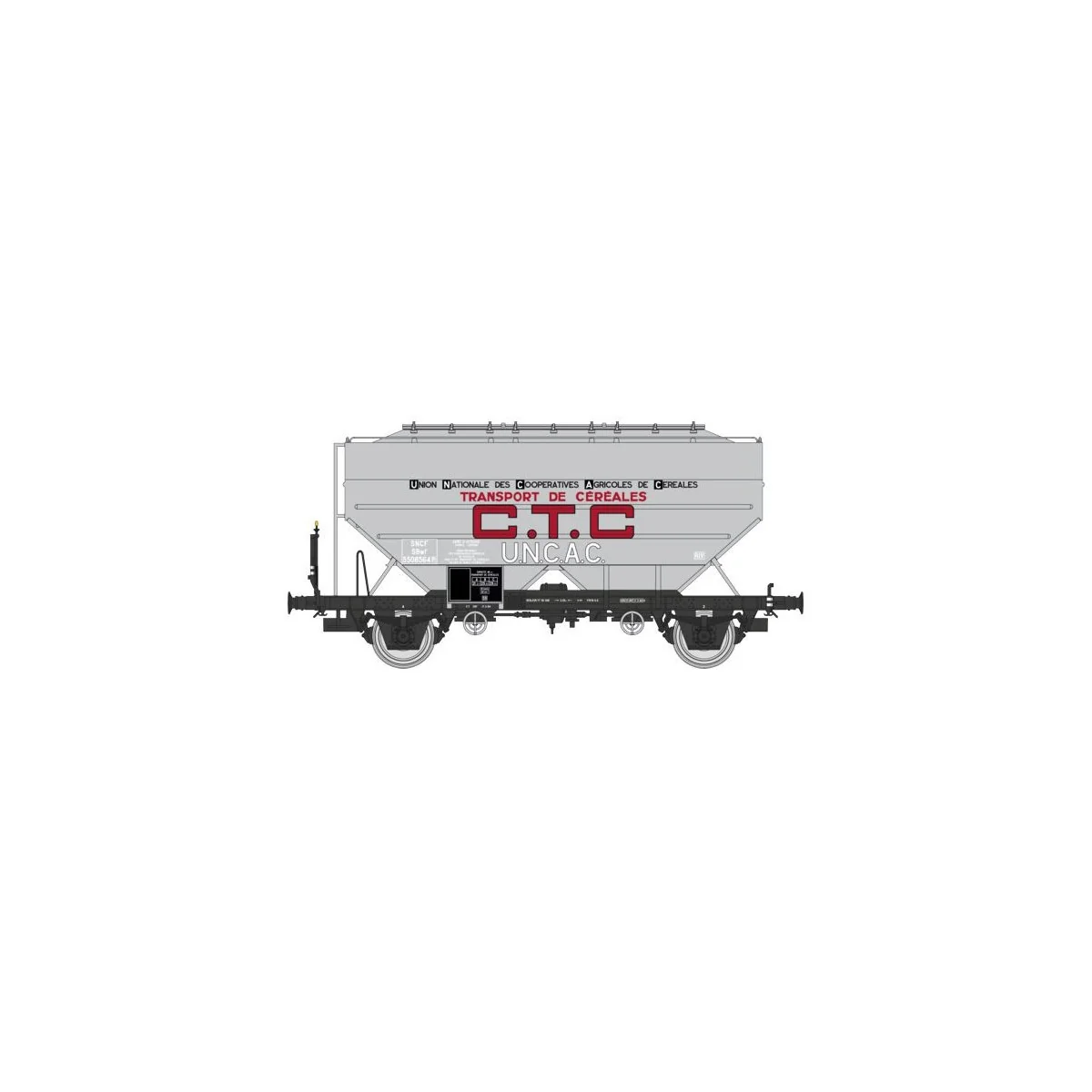 Ree models WB725 Richard grain wagon, CTC UNAC, ep. III - WB-725