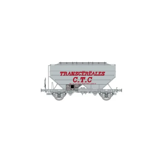 WB-731-Ree models WB731 Richard grain wagon, Transcéréales CTC large logo, ep. IV