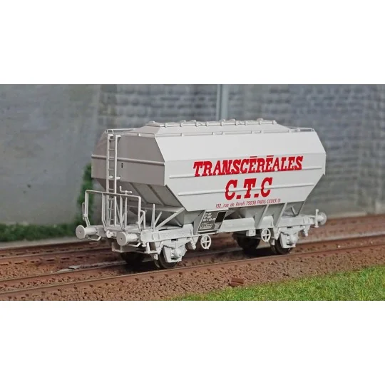 WB-731-Ree models WB731 Richard grain wagon, Transcéréales CTC large logo, ep. IV