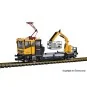 Viessmann 2618 Draisine diesel, Robel 54.22 WIEBE with test pantogr... Vie_2618-Viessmann 2618 Draisine diesel, Robel 54.22 WIEBE with test pantograph and gondola/hook, digital sound system