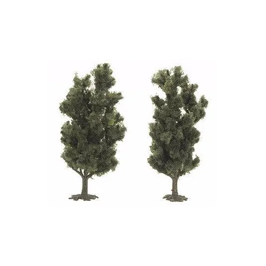 Busch_6943-Busch 6943 Arbres Peupliers 115mm x2
