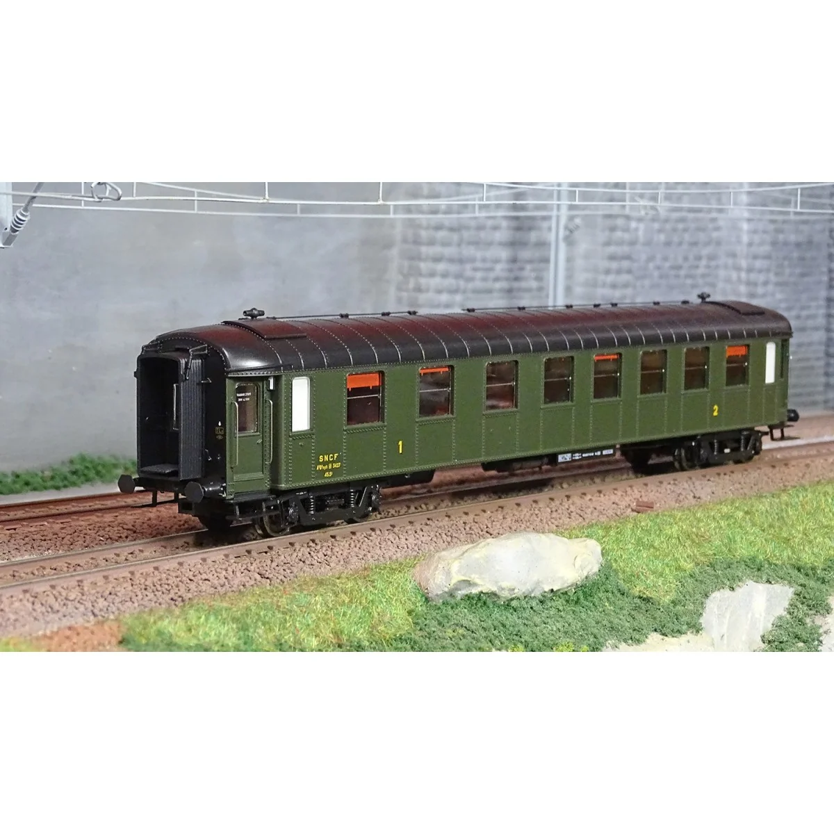 Ree Modeles VB379 OCEM RA Short Passenger Car, SNCF, A3B5 ex-Midi B...