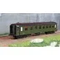 Ree Modeles VB379 OCEM RA Short Passenger Car, SNCF, A3B5 ex-Midi B... VB-379-Ree Modeles VB379 OCEM RA Short Passenger Car, SNCF, A3B5 ex-Midi Black Roof, ep. III