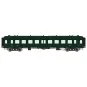 VB-383-Ree Modeles VB383 Voiture voyageurs OCEM RA Courte, SNCF, B9 Toit Vert, ep. III
