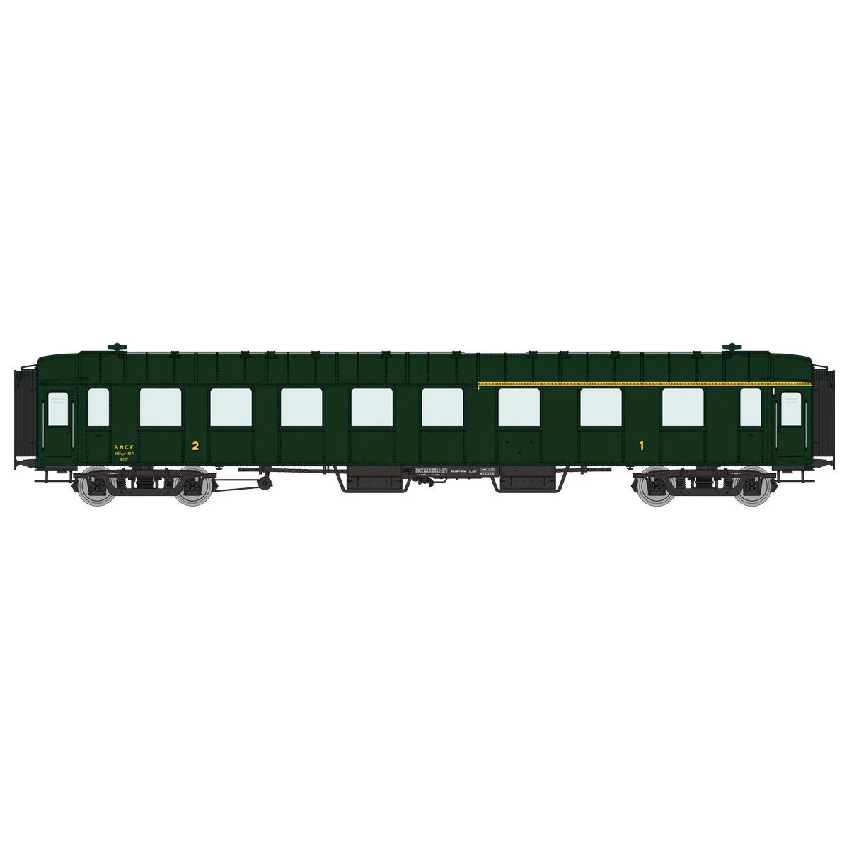 Ree Modeles VB385 OCEM RA Short Passenger Car, SNCF, A3B5 ex-Midi G...